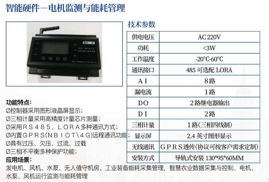 電機監(jiān)測與能耗管理